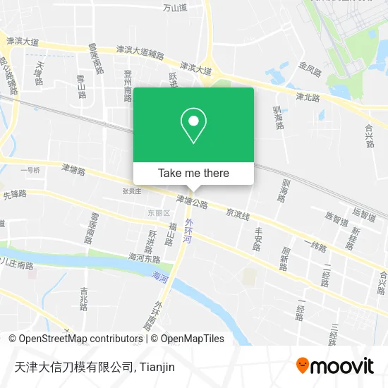 天津大信刀模有限公司 map