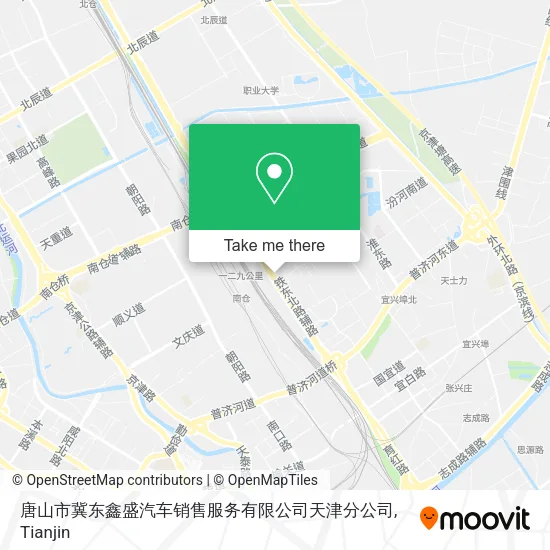 唐山市冀东鑫盛汽车销售服务有限公司天津分公司 map