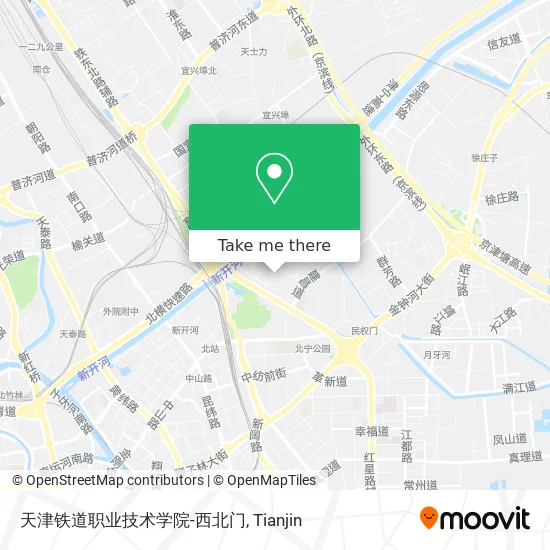 天津铁道职业技术学院-西北门 map