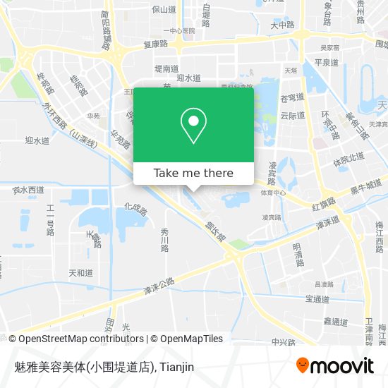 魅雅美容美体(小围堤道店) map