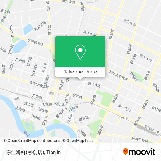 陈佳海鲜(融创店) map