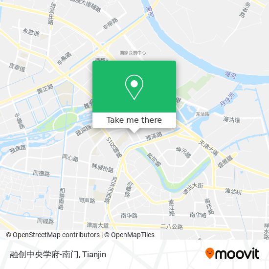 融创中央学府-南门 map