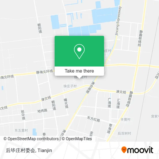 后毕庄村委会 map