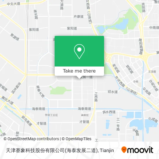 天津赛象科技股份有限公司(海泰发展二道) map