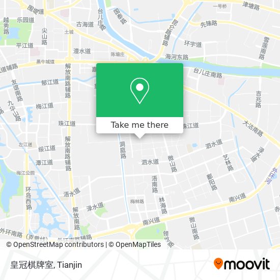 皇冠棋牌室 map