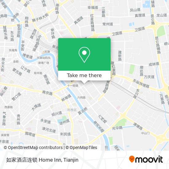 如家酒店连锁 Home Inn map