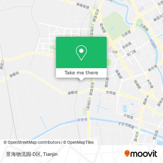 景海物流园-D区 map