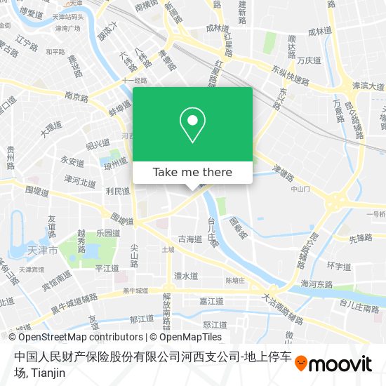 中国人民财产保险股份有限公司河西支公司-地上停车场 map