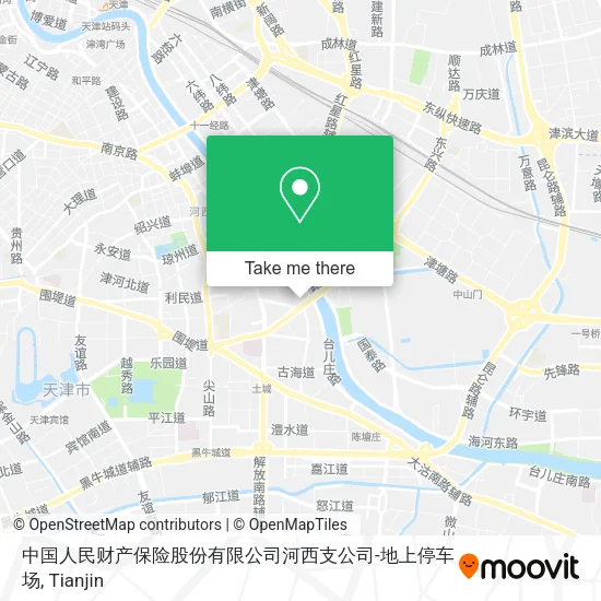 中国人民财产保险股份有限公司河西支公司-地上停车场 map
