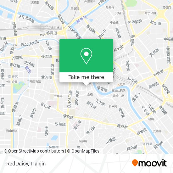 RedDaisy map
