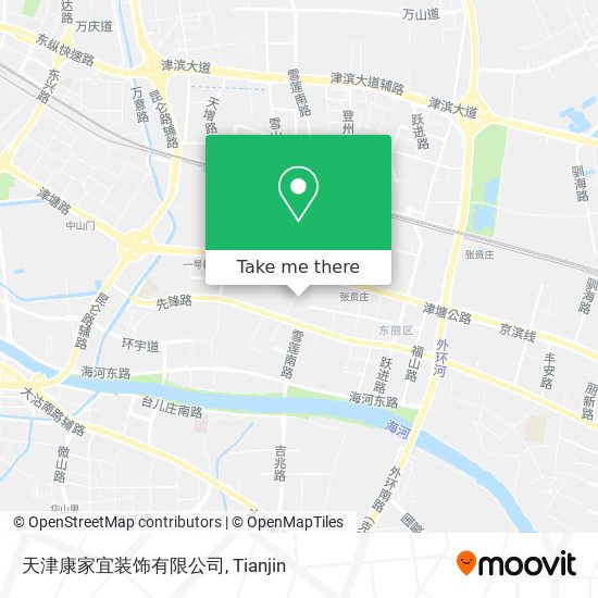 天津康家宜装饰有限公司 map