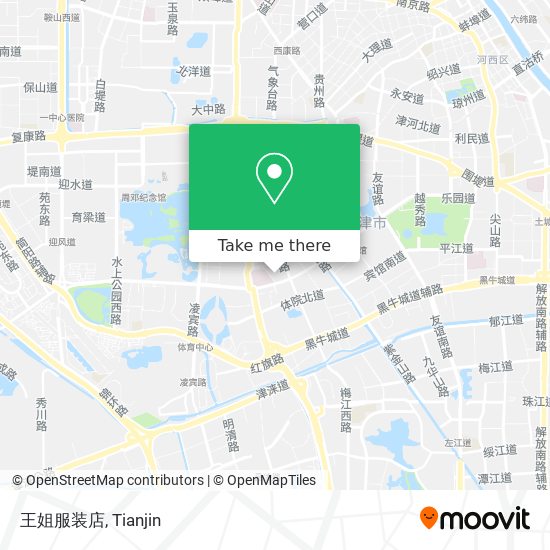 王姐服装店 map