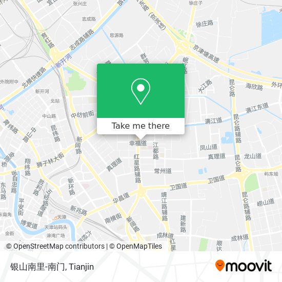 银山南里-南门 map