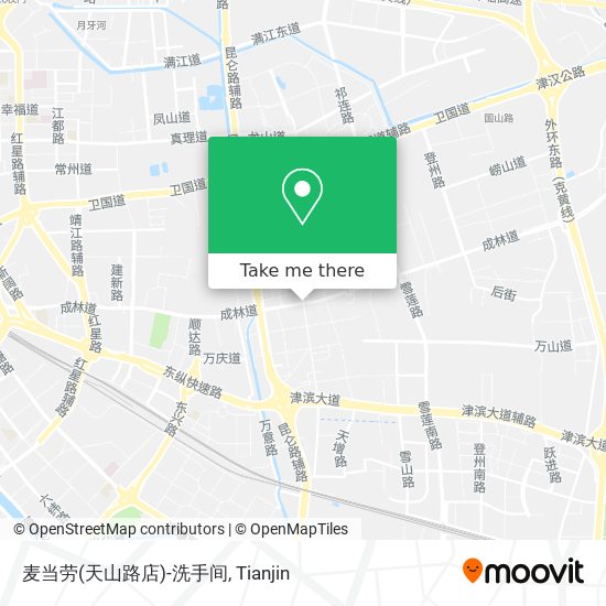 麦当劳(天山路店)-洗手间 map