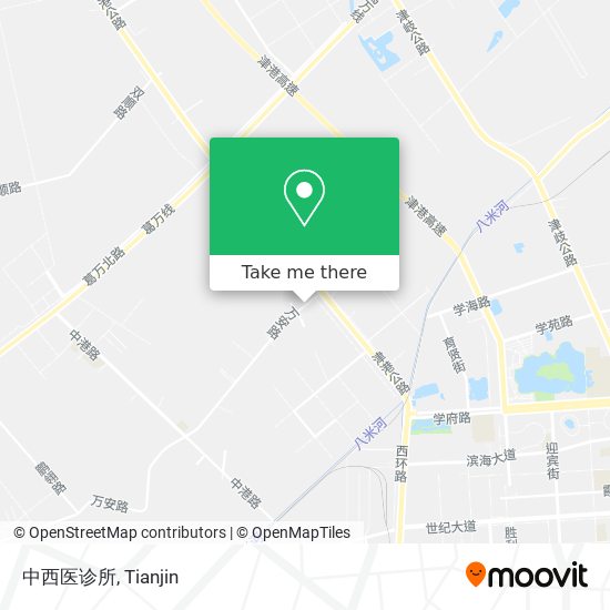中西医诊所 map