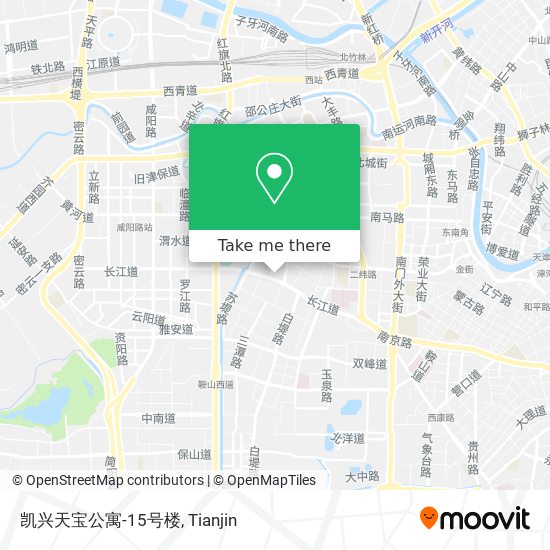 凯兴天宝公寓-15号楼 map