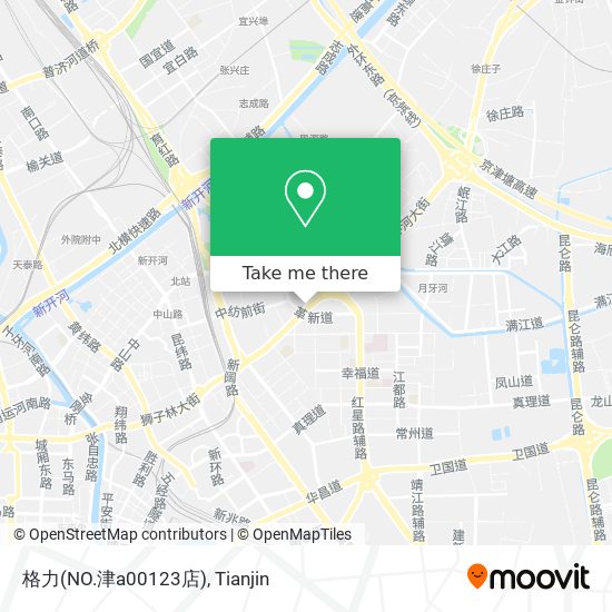 格力(NO.津a00123店) map