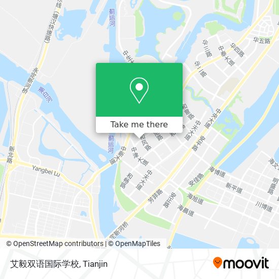 艾毅双语国际学校 map