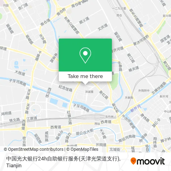 中国光大银行24h自助银行服务(天津光荣道支行) map