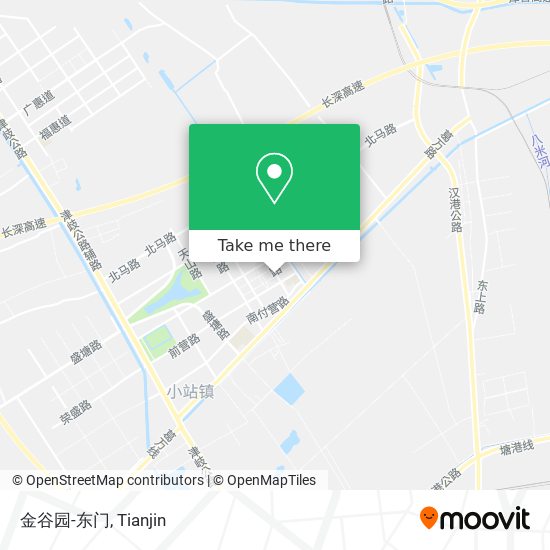 金谷园-东门 map