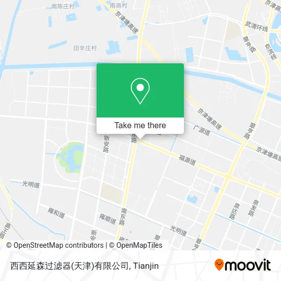 西西延森过滤器(天津)有限公司 map