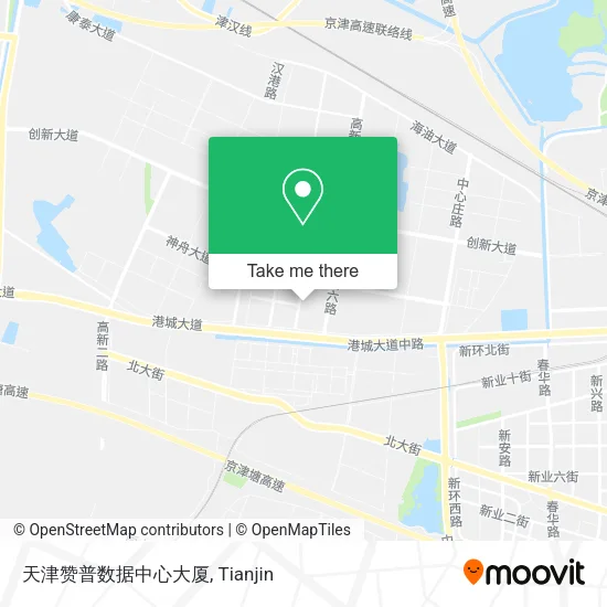 天津赞普数据中心大厦 map