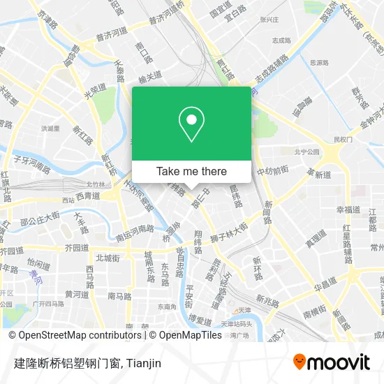 建隆断桥铝塑钢门窗 map