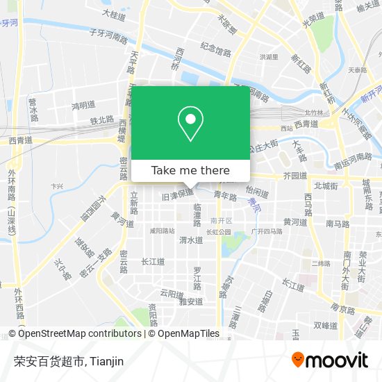 荣安百货超市 map