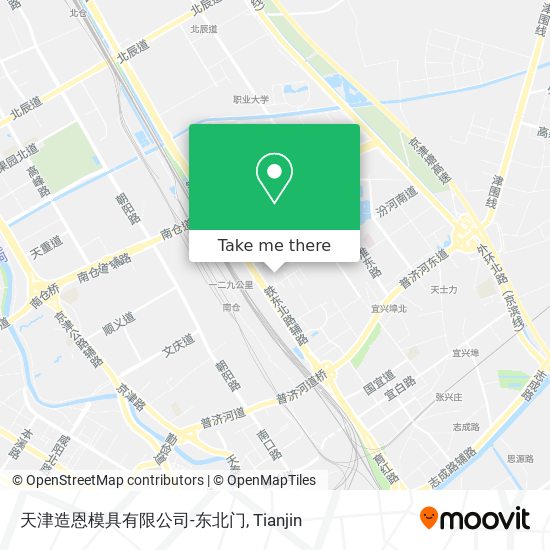 天津造恩模具有限公司-东北门 map