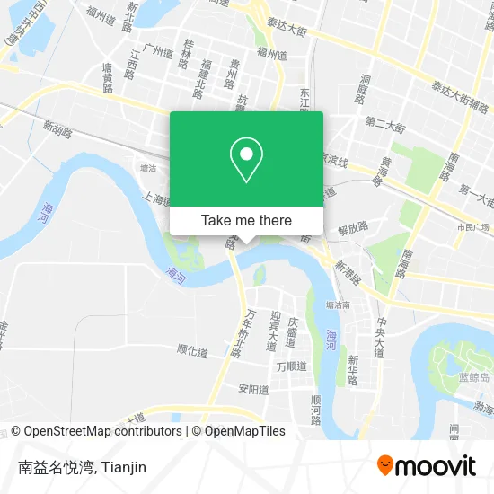 南益名悦湾 map