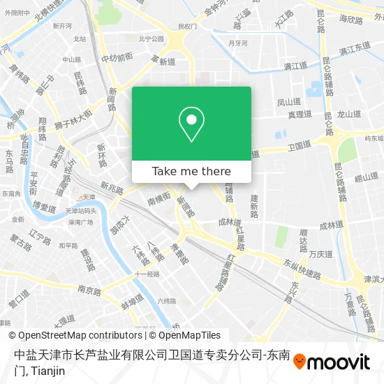 中盐天津市长芦盐业有限公司卫国道专卖分公司-东南门 map