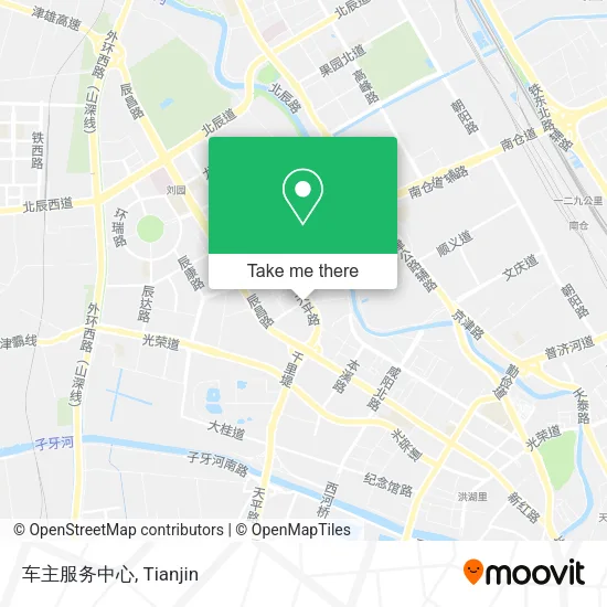 车主服务中心 map