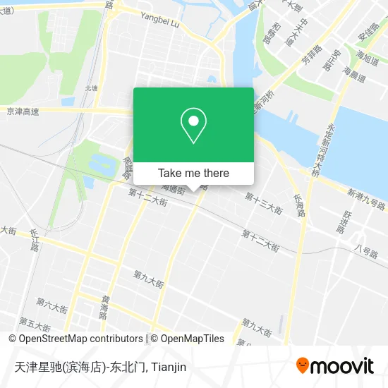天津星驰(滨海店)-东北门 map