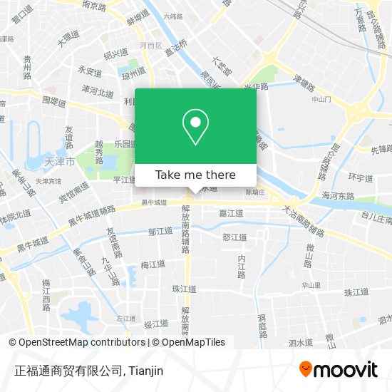 正福通商贸有限公司 map