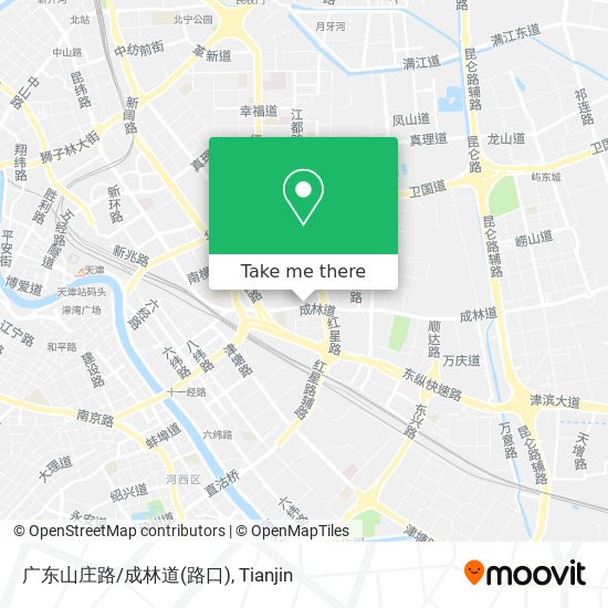 广东山庄路/成林道(路口) map