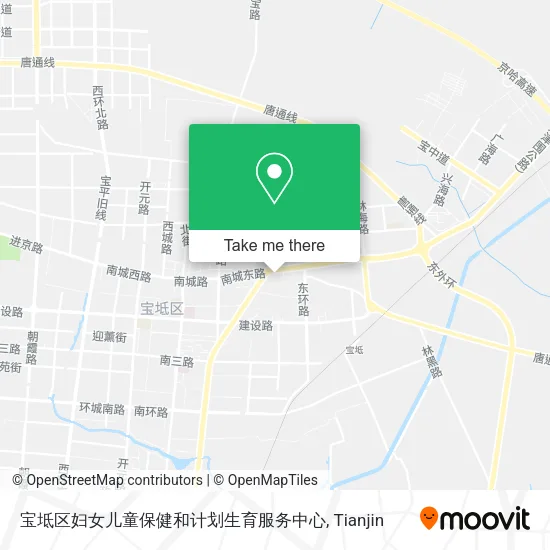 宝坻区妇女儿童保健和计划生育服务中心 map