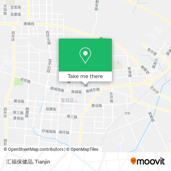 汇福保健品 map