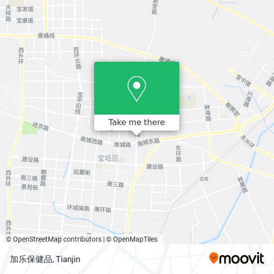 加乐保健品 map