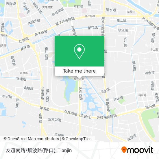 友谊南路/烟波路(路口) map