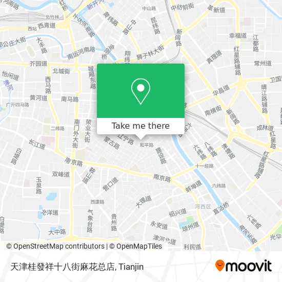 天津桂發祥十八街麻花总店 map