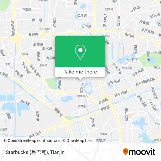 Starbucks (星巴克) map