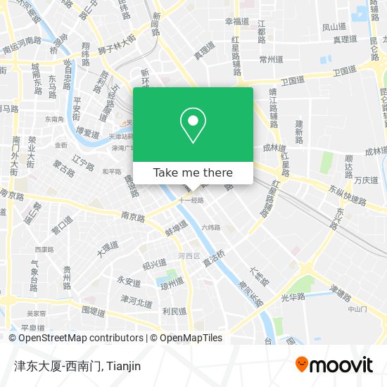 津东大厦-西南门 map
