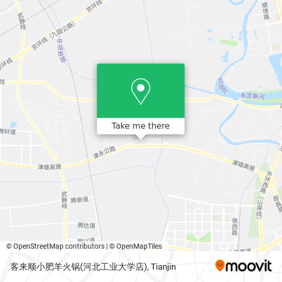 客来顺小肥羊火锅(河北工业大学店) map