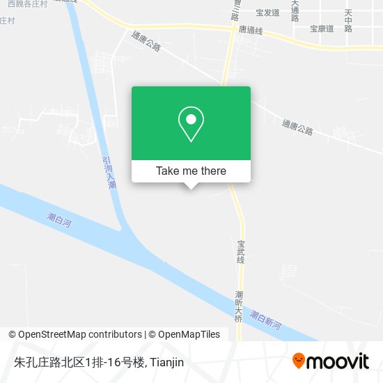 朱孔庄路北区1排-16号楼 map