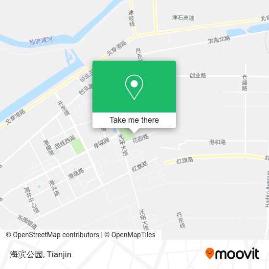 海滨公园 map