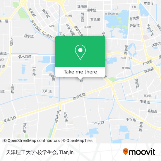 天津理工大学-校学生会 map