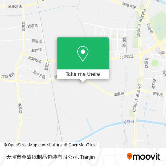 天津市金盛纸制品包装有限公司 map