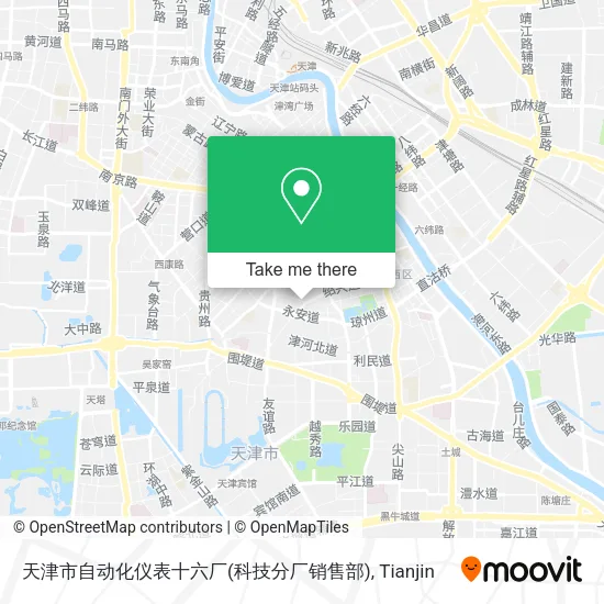 天津市自动化仪表十六厂(科技分厂销售部) map