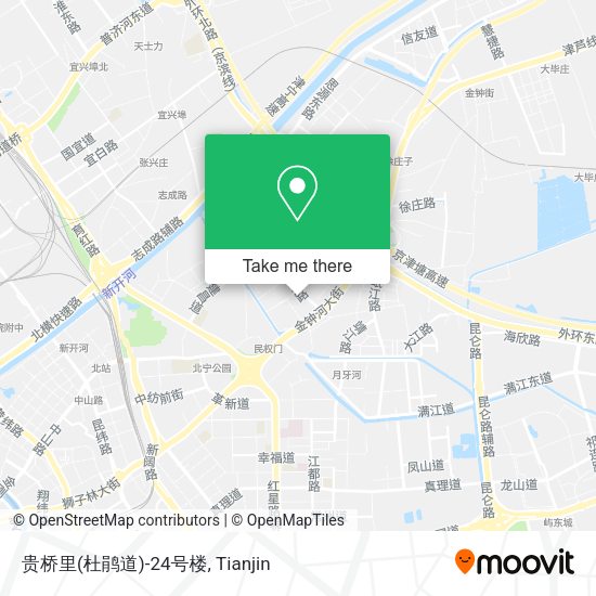 贵桥里(杜鹃道)-24号楼 map