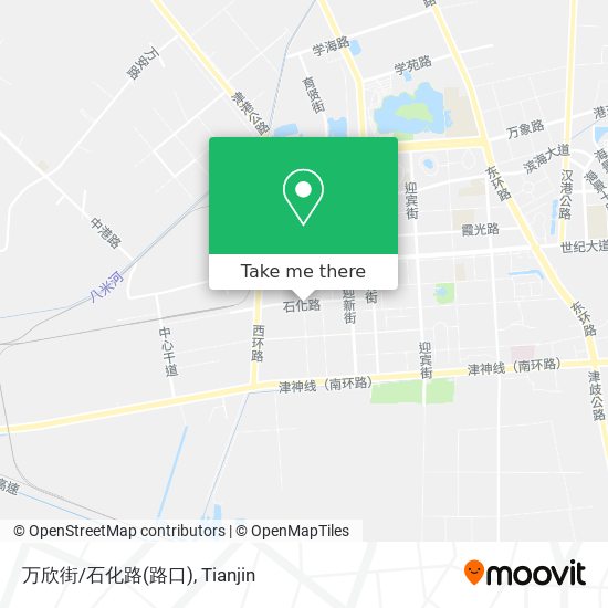万欣街/石化路(路口) map